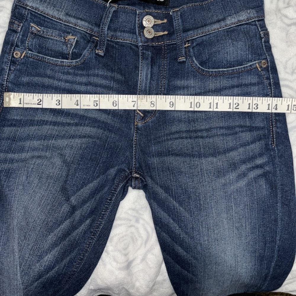 Express jeans cropped legging.  Mid rise. Size 00 - Picture 12 of 14
